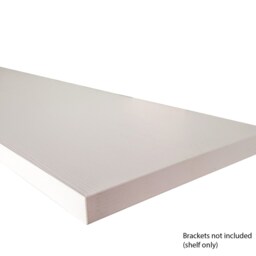 27cm , 30cm , 33cm, 35cm, 37cm, 40cm Deep Wall Shelves. White Feelwood Pinegrain Or Old Oak. Various Lengths & Depths Customer Size - thumbnail 2