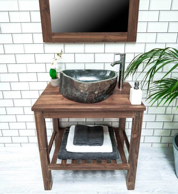 Reclaimed Teak Vanity Unit - 2 Sizes Available