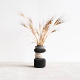 Modular Nu Vase Grey - Perfect For Dried Or Fresh Flowers Perfect Gift Your Loved Ones - thumbnail 1