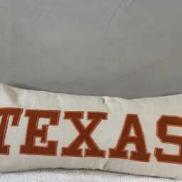 Custom College Name Throw Pillows, Graduation Gift For Daughter. Teen Bedroom Decor - thumbnail 3