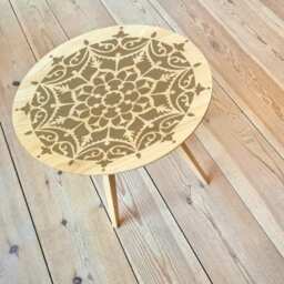 Estella Mandala Wall Stencil - Mandala Wall Stencil Large For Painting On Wood Better Than Decals - thumbnail 3