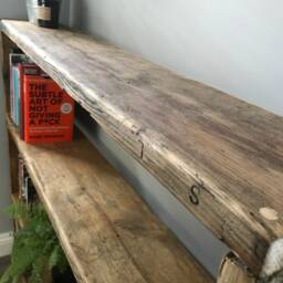 Rustic Bookcase - Handmade From Reclaimed Wood Bookshelf-Rustic Shelving - Mary - thumbnail 3