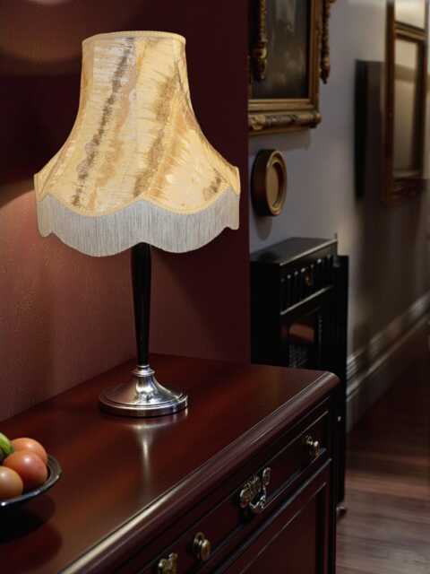 Aztec Inca Moroccan Fabric Lampshade With Cream Fringe Handmade For Ceiling Pendants Shades, Table & Floor Standard Lamp Shades - image 1