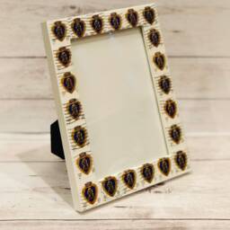 Purple Heart Postage Stamp Frame - Holds 4x6 Photo - thumbnail 2