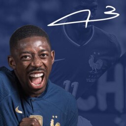 Ousmane Dembele France Poster, Football Wall Art, Soccer Print, Stats World Cup Gift, Sports Decor - thumbnail 3