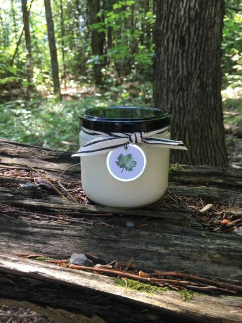 Hand Poured Soy Candle 12Oz Glass Jar With Black Lid - image 1
