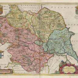 Old Yorkshire Map - Dvcatvs Eboracensis Antique 1665 Blaeu Poster Wall Art Print - thumbnail 2