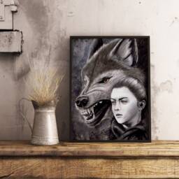 Artprint No One/Long Night Winter Nice Decoration, Magical Gift For Family/ Friends Home Got - thumbnail 1