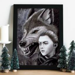 Artprint No One/Long Night Winter Nice Decoration, Magical Gift For Family/ Friends Home Got - thumbnail 2