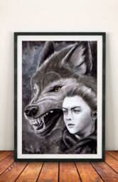 Artprint No One/Long Night Winter Nice Decoration, Magical Gift For Family/ Friends Home Got - thumbnail 3