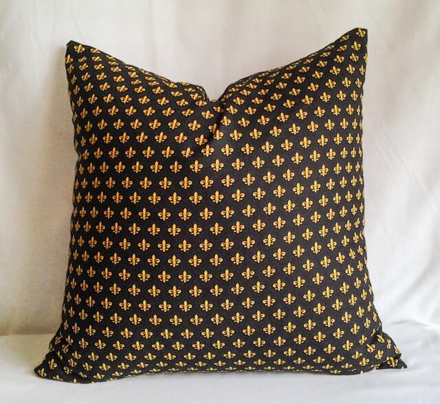 Perfect Fluer Print Pillow Cover, 16x16 Decorative Pillow, Toss Home Decor, Summer, Spring Black - image 1