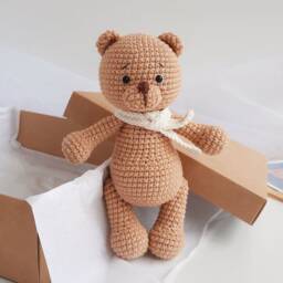 Bear Gift For Baby Boy New Basket Newborn Shower - thumbnail 1