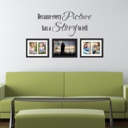 Family Moments Vinyl Wall Decal Modern Home Decor - thumbnail 2