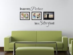 Family Moments Vinyl Wall Decal Modern Home Decor - thumbnail 1
