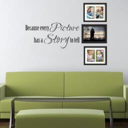 Family Moments Vinyl Wall Decal Modern Home Decor - thumbnail 3