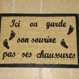 Personalized Doormat With A Funny Phrase, Humorous Doormat, Entrance Mat, Personalized Name - thumbnail 2