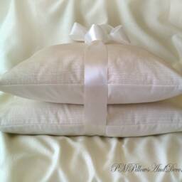Neutral Pillow Cover Cream Beige Ivory Throw Accent Decorative Cushion Case Silk Damask Stitch Modern Farmhouse Decor Textured - thumbnail 3