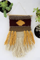 Woven Hanging Wall Tapestry - thumbnail 1