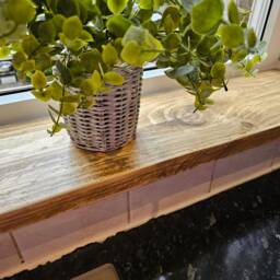 Rustic Window Sills - Reclaimed Wood Ledge Shelf Farmhouse Decor Display Stand Bathroom Sill Plant - thumbnail 3