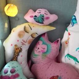 Painted & Printed Pillows - thumbnail 3