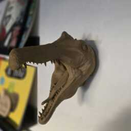 Irritator Head Wall Art - Dinosaur Mount- 3D Printed - thumbnail 3