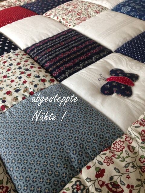 Crawling Blanket With Name, Baby Blanket, Crawling Name Frieda Patchwork Personalized - image 1