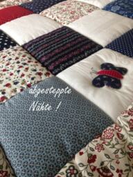 Crawling Blanket With Name, Baby Blanket, Crawling Name Frieda Patchwork Personalized