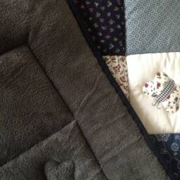 Crawling Blanket With Name, Baby Blanket, Crawling Name Frieda Patchwork Personalized - thumbnail 3