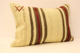 Kilim Pillow 16x24 Anatolian Kelim Cover Turkish Lumbar Home Design Cushion Art Deco Interior Design Boho 4Kaf-73
