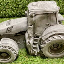 Large Tractor Concrete Garden Ornament Frost Treated/Farm Farmer Decoration Sculpture Gift - thumbnail 3