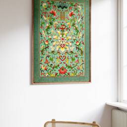 Chinese Vintage Art Print, Traditional Art, Retro Oriental Colourful Floral, Gift Idea, A1/A2/A3/A4 - thumbnail 3