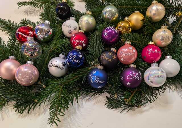 Personalized Christmas Ornament With Name, Tree Ornament, Christmas, Gift, Gifts, Gift Idea From The Heart - image 1