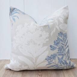 Laura Ashley Blue Tenby Seaspray Cushion 16 - thumbnail 2
