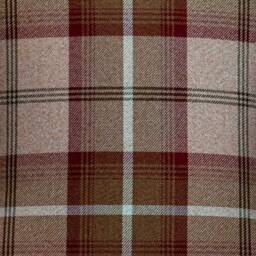Handmade Luxury Tartan Tub Barrel Chair in Balmoral Mulberry Fabric - thumbnail 3