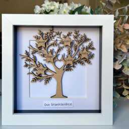 Grandchildren Family Tree Gift Personalised Grandparent Keepsake - thumbnail 2