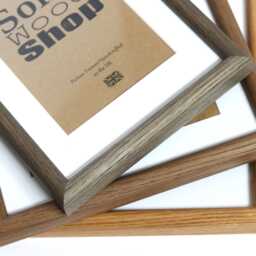 Premium Quality Picture Frame, Natural Oak Veneer Photo Various Sizes, A5 A4 A3 A2, Handmade in The Uk, Wood, Solidwoodshop - thumbnail 2