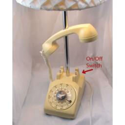 Phone Lamp - White/Ivory - It's For You - thumbnail 3