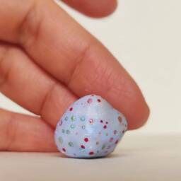 Collectable Figurine, Miniature Collection, Abstract Polymer Clay Art, 0.71x0.67x0.71 Inch - 1, 8x1, 7x1, 8 cm - thumbnail 2