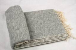Yak Wool Blanket Travel Wrap Meditation Shawl Handmade Throws - thumbnail 1