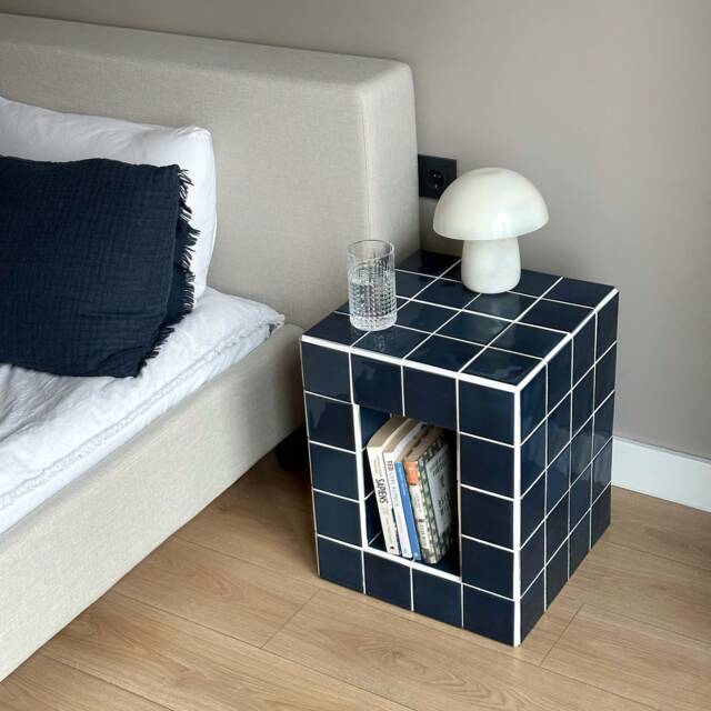 Tiled Nightstand, Como - image 1