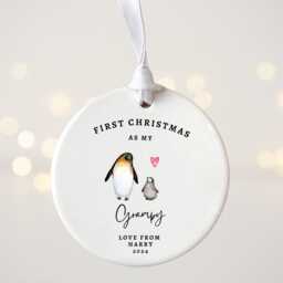 Personalised First Christmas As Grandad Tree Decoration - Grandfather's Ornament Grandfather - thumbnail 2