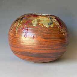 Somewhere in Universe, Celestial Body Handmade Ceramic Vase, Cvoc4Cts29 - thumbnail 2