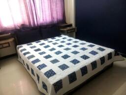 Homemade Quilt, Blue & White Queen Size Patchwork Handmade Bed Throw, Wedding Gift, Heirloom Quilt, Quilt Sale - thumbnail 1