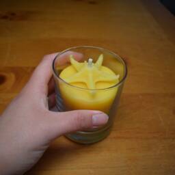 Beach Sensation Beeswax Candle, With Natural Or Ocean Fragrance - thumbnail 2