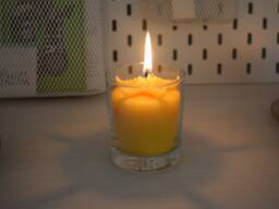 Beach Sensation Beeswax Candle, With Natural Or Ocean Fragrance