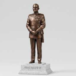 King Felipe Vi Of Spain Royal Collectible Statue
