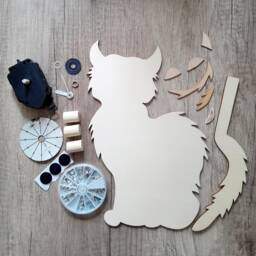 Silhouette Pendulum Clock Zoe - thumbnail 4