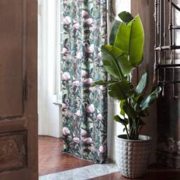 Flamingo Botanico Fabric By The Meter/Linen/Tissu/Linen/Fabric/Textile 3 Colours Carlucci - thumbnail 3