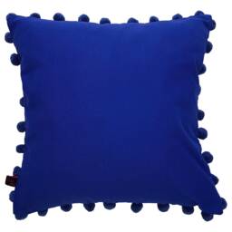 Bright Cotton Pompom Scatter Cushion, Summer Decor, Various Colours - thumbnail 2