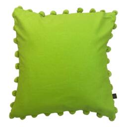 Bright Cotton Pompom Scatter Cushion, Summer Decor, Various Colours - thumbnail 3